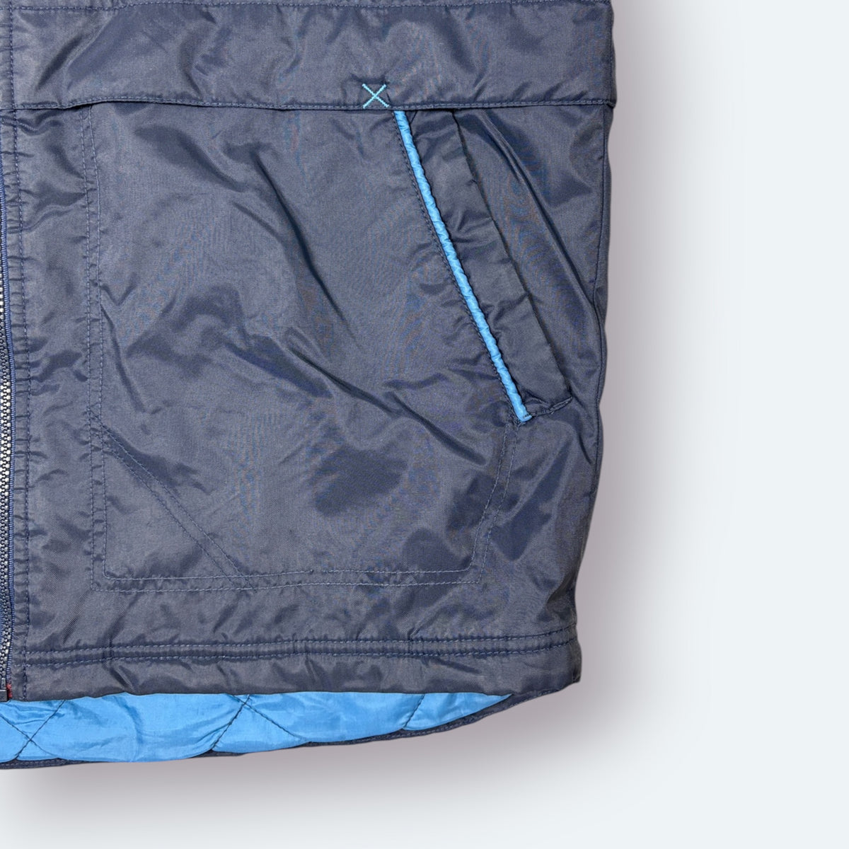 Nike Vintage Outdoor Jacke Blau L – Foto 4