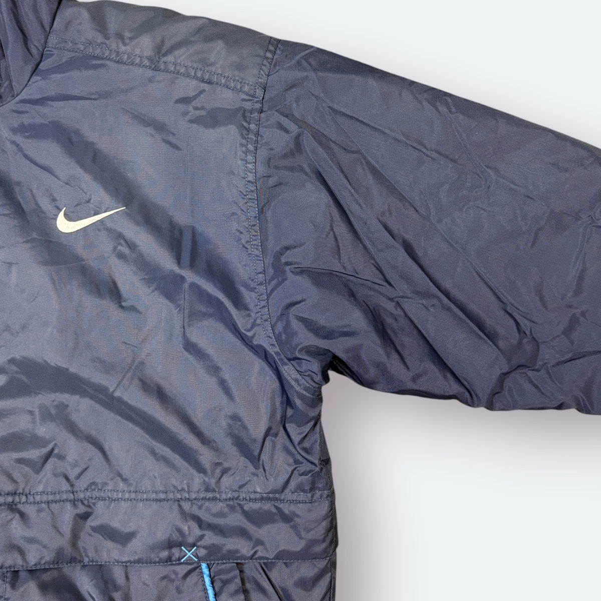 Nike Vintage Outdoor Jacke Blau L – Foto 8