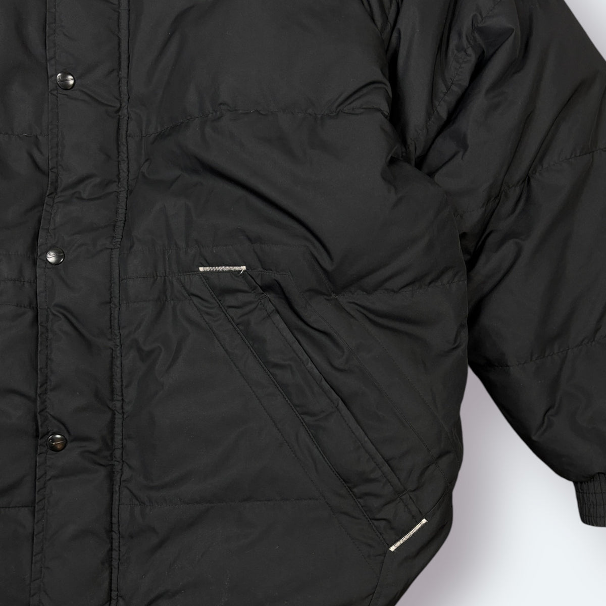 Nike Vintage Puffer Jacke Schwarz M – Foto 3