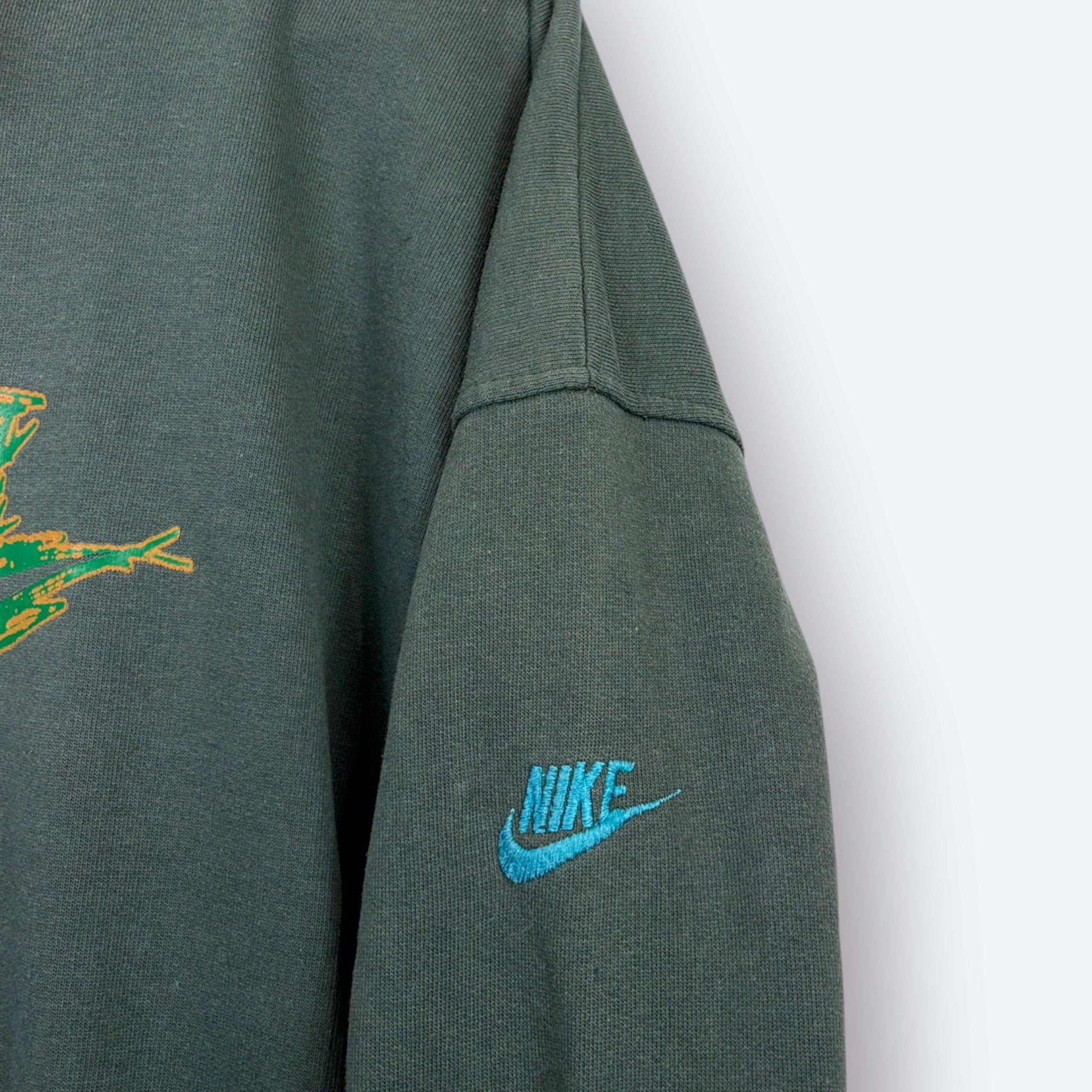 Nike Vintage Sweater Beaverton Oregon Grün XL – Foto 6