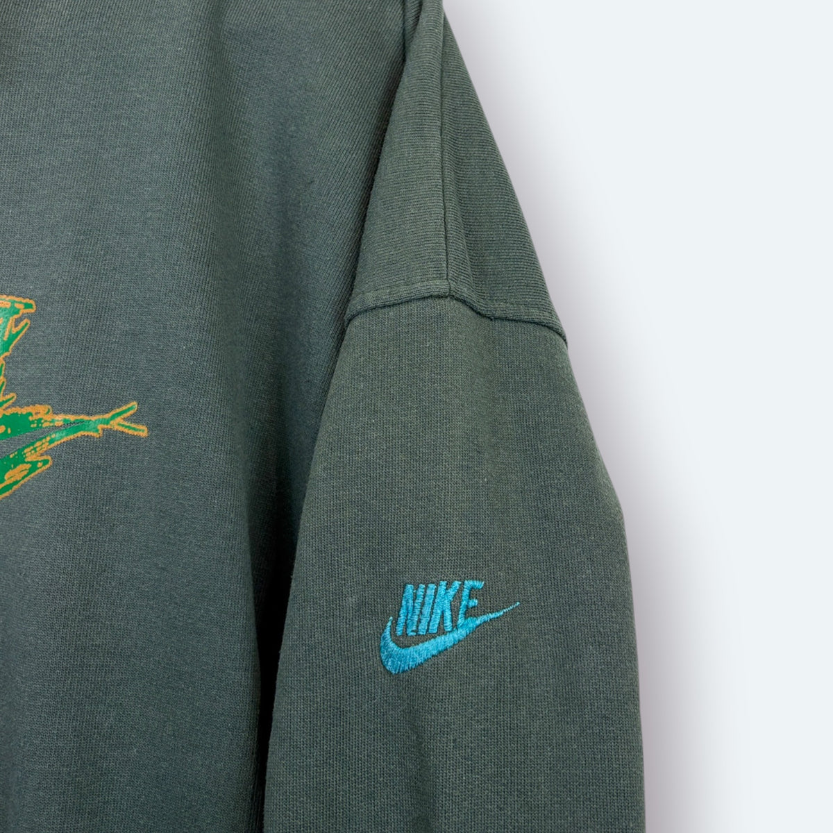 Nike Vintage Sweater Beaverton Oregon Grün XL – Foto 6