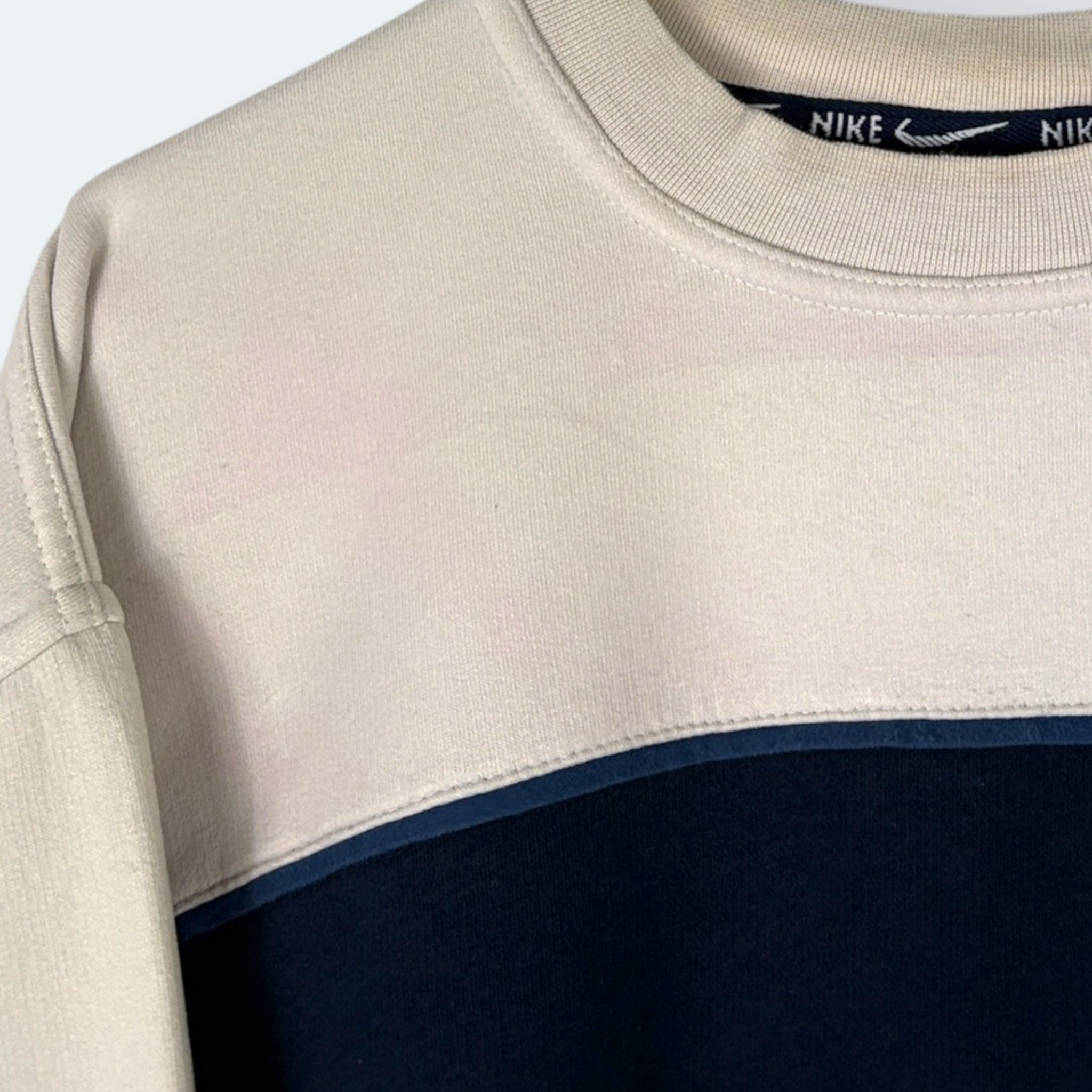 Nike Vintage Sweater Blau Beige XL – Foto 2