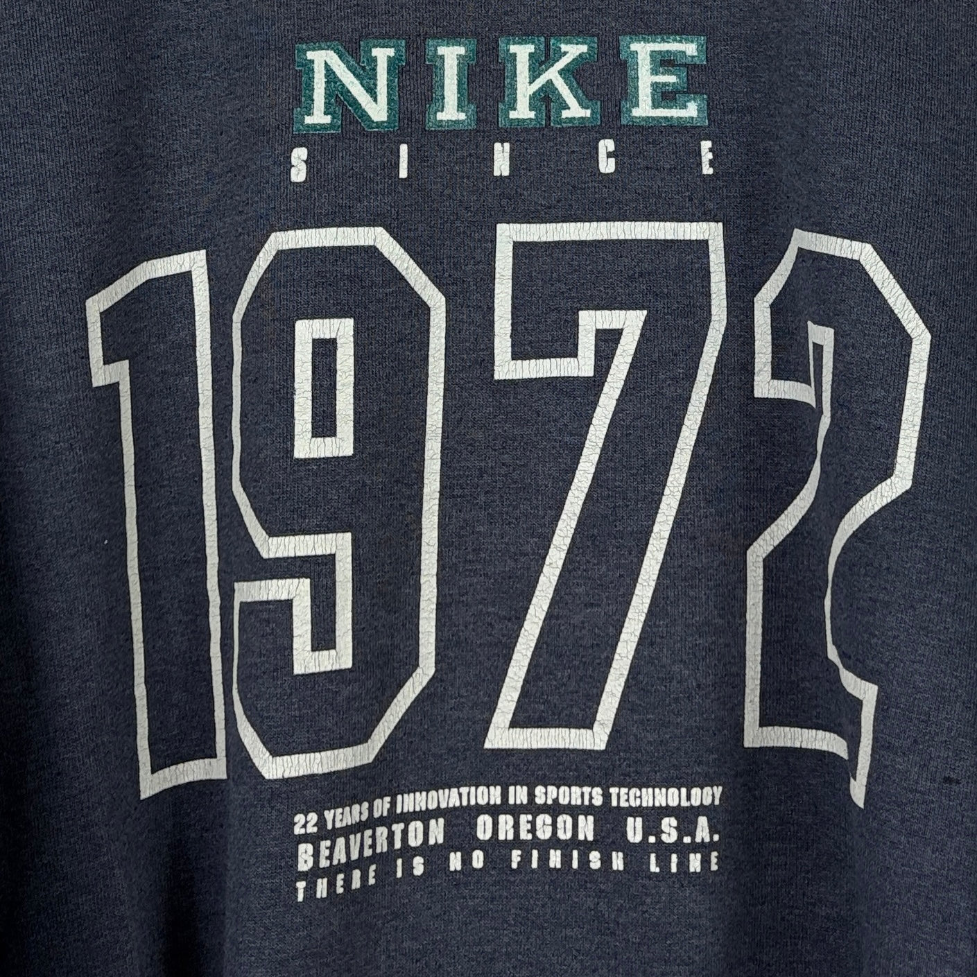 Nike Vintage Sweater Blau L – Foto 2