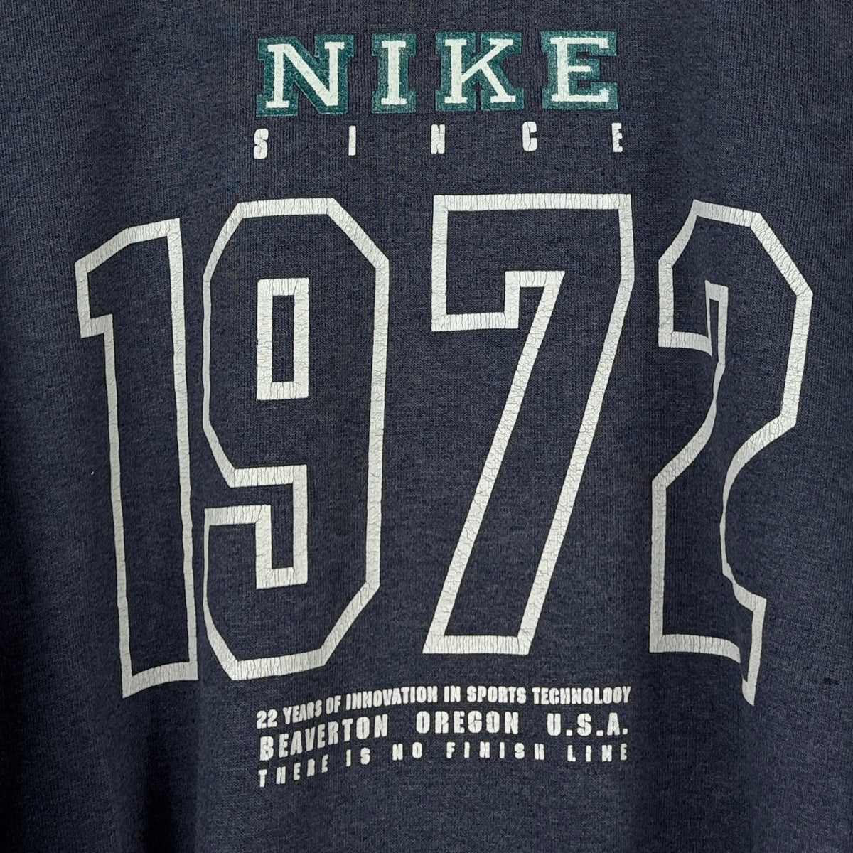 Nike Vintage Sweater Blau L – Foto 2