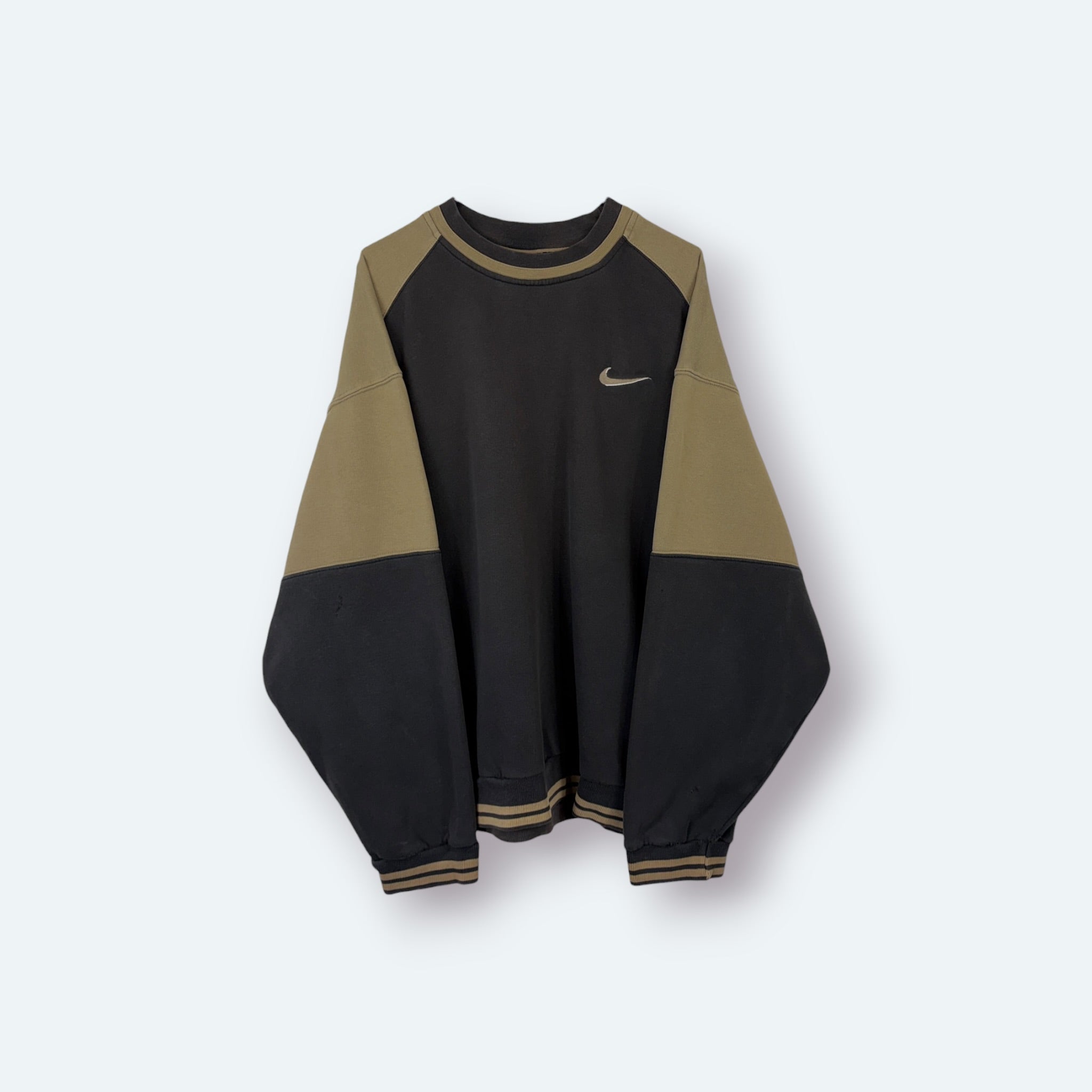 Nike Vintage Sweater Colorblock Braun L