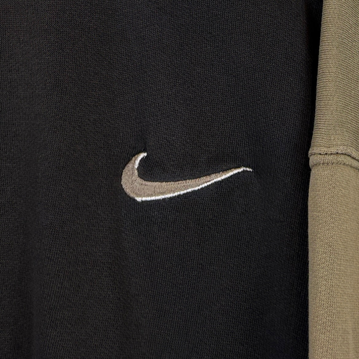 Nike Vintage Sweater Colorblock Braun L – Foto 2