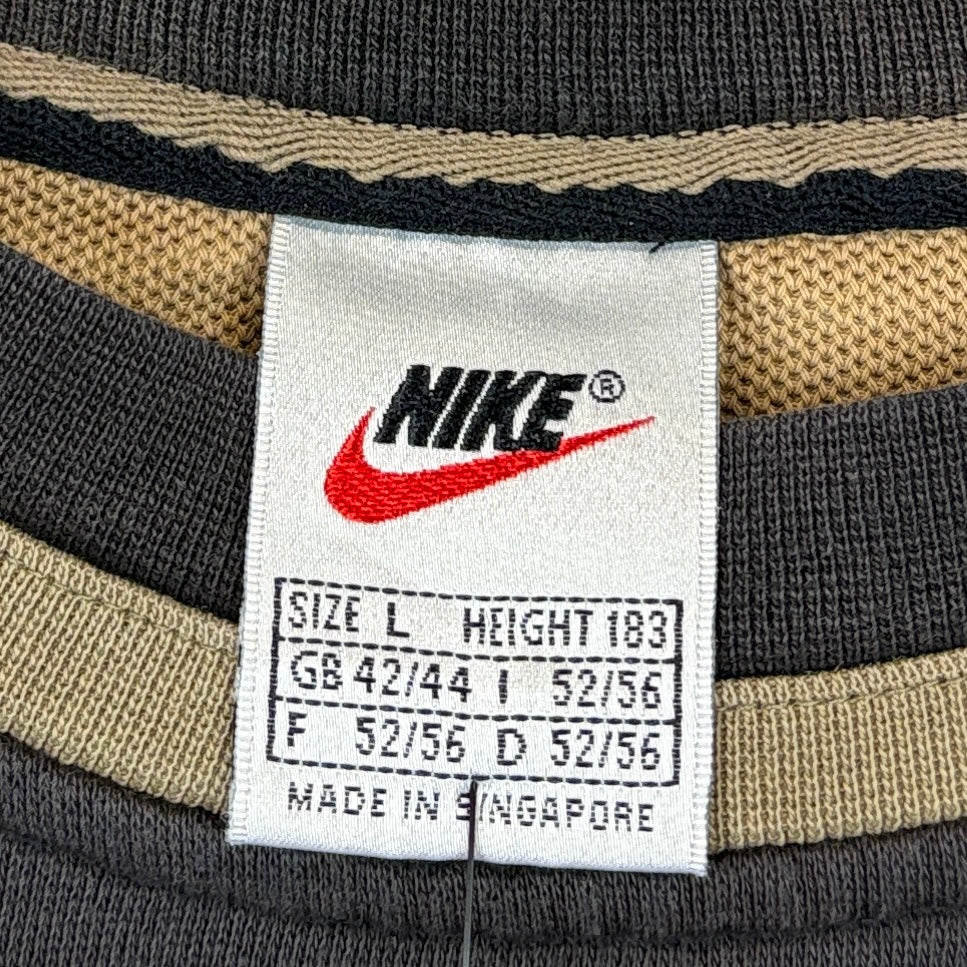 Nike Vintage Sweater Colorblock Braun L – Foto 6