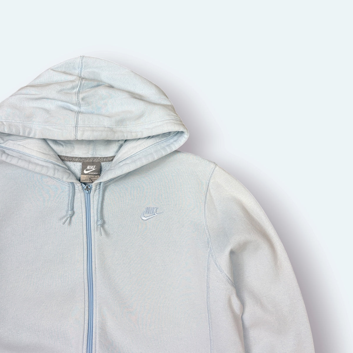 Nike Vintage Sweatjacke Blau M – Foto 2