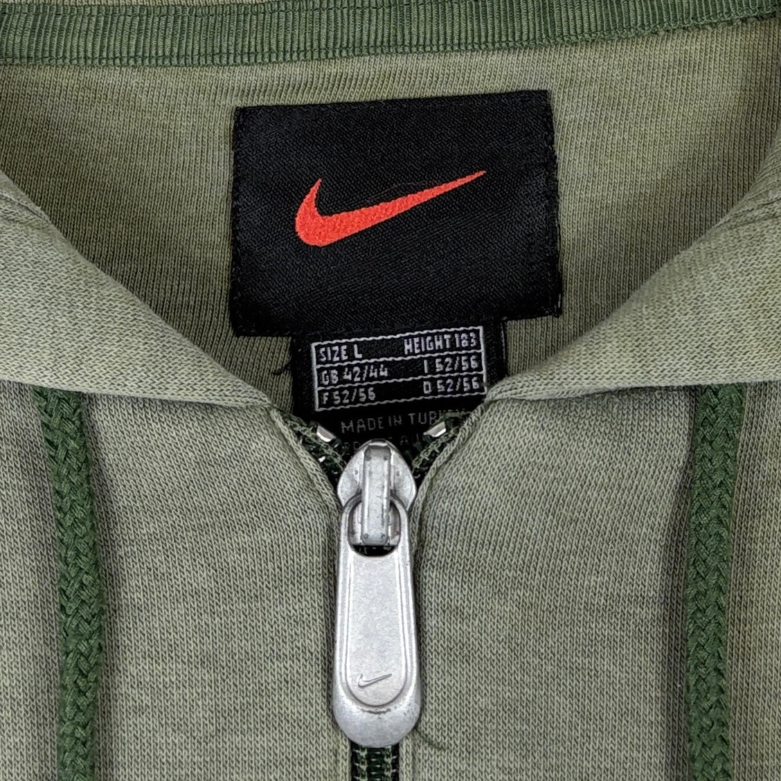 Nike Vintage Sweatjacke Grün L – Foto 3
