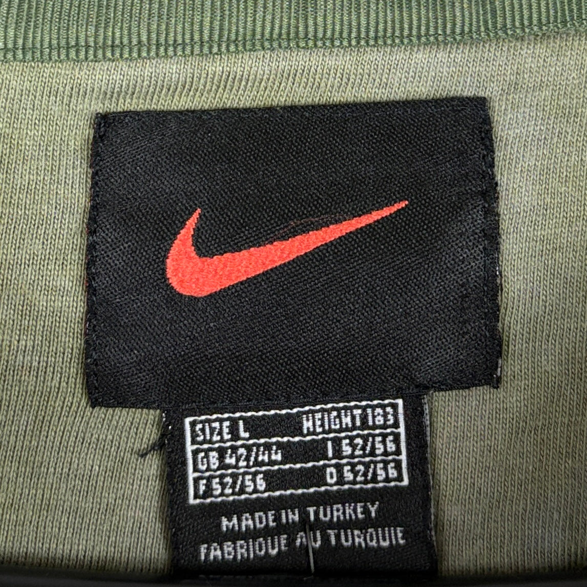 Nike Vintage Sweatjacke Grün L – Foto 5