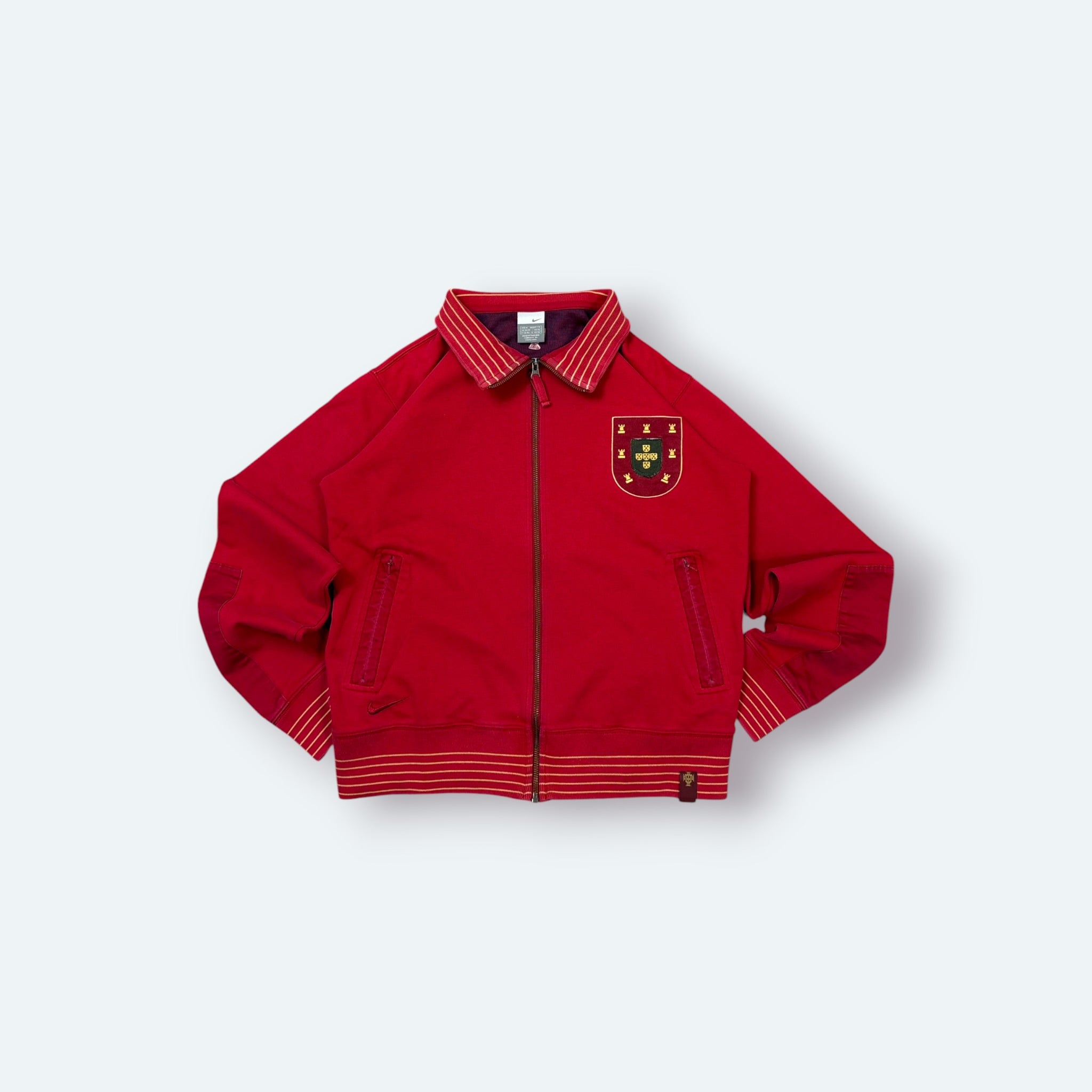 Nike Vintage Sweatjacke Portugal Rot M