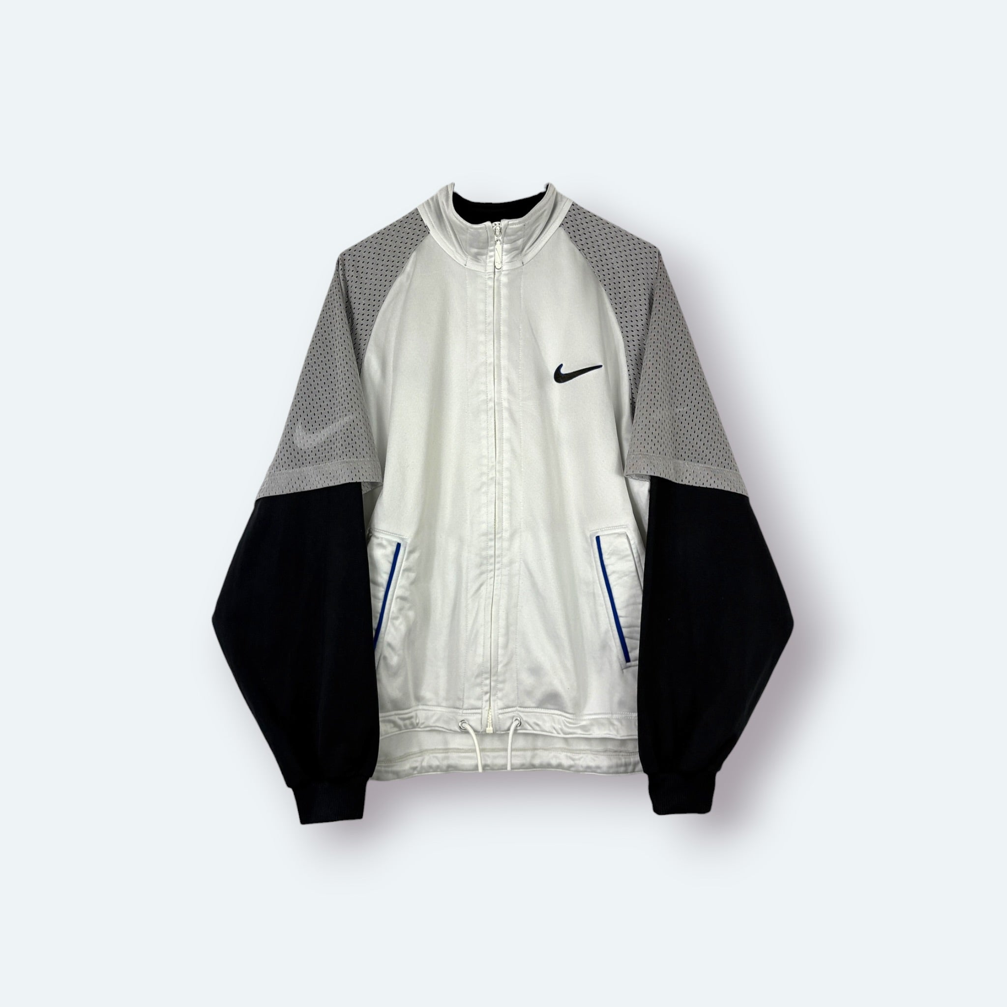Nike Vintage Trainingsjacke Weiß S