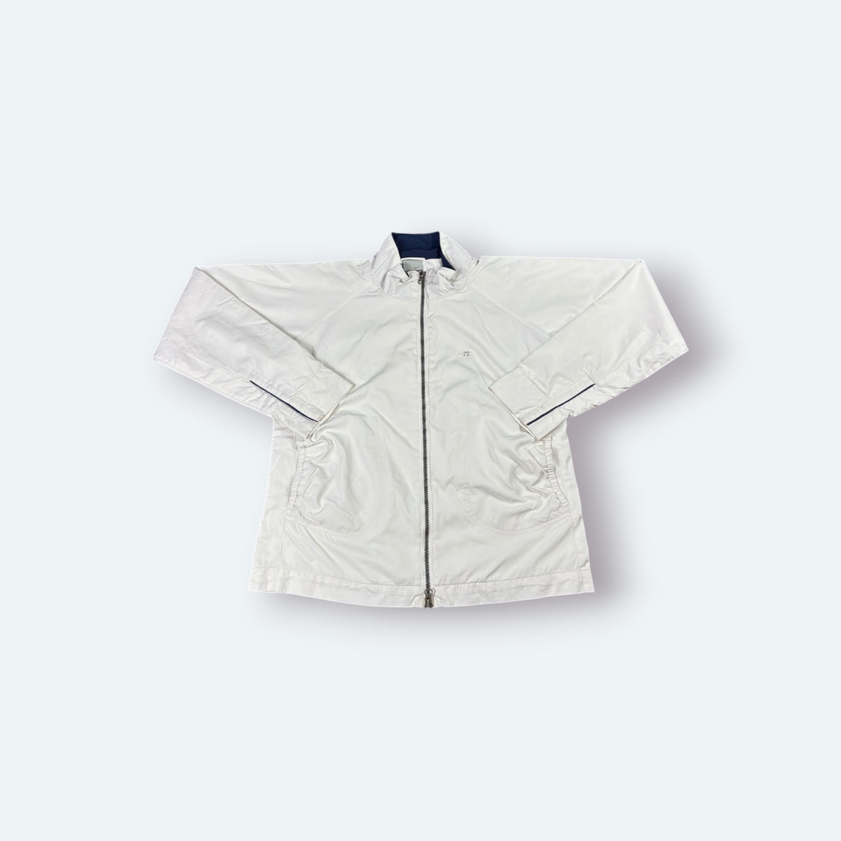 Nike Vintage Trainingsjacke Weiß S – Foto 2