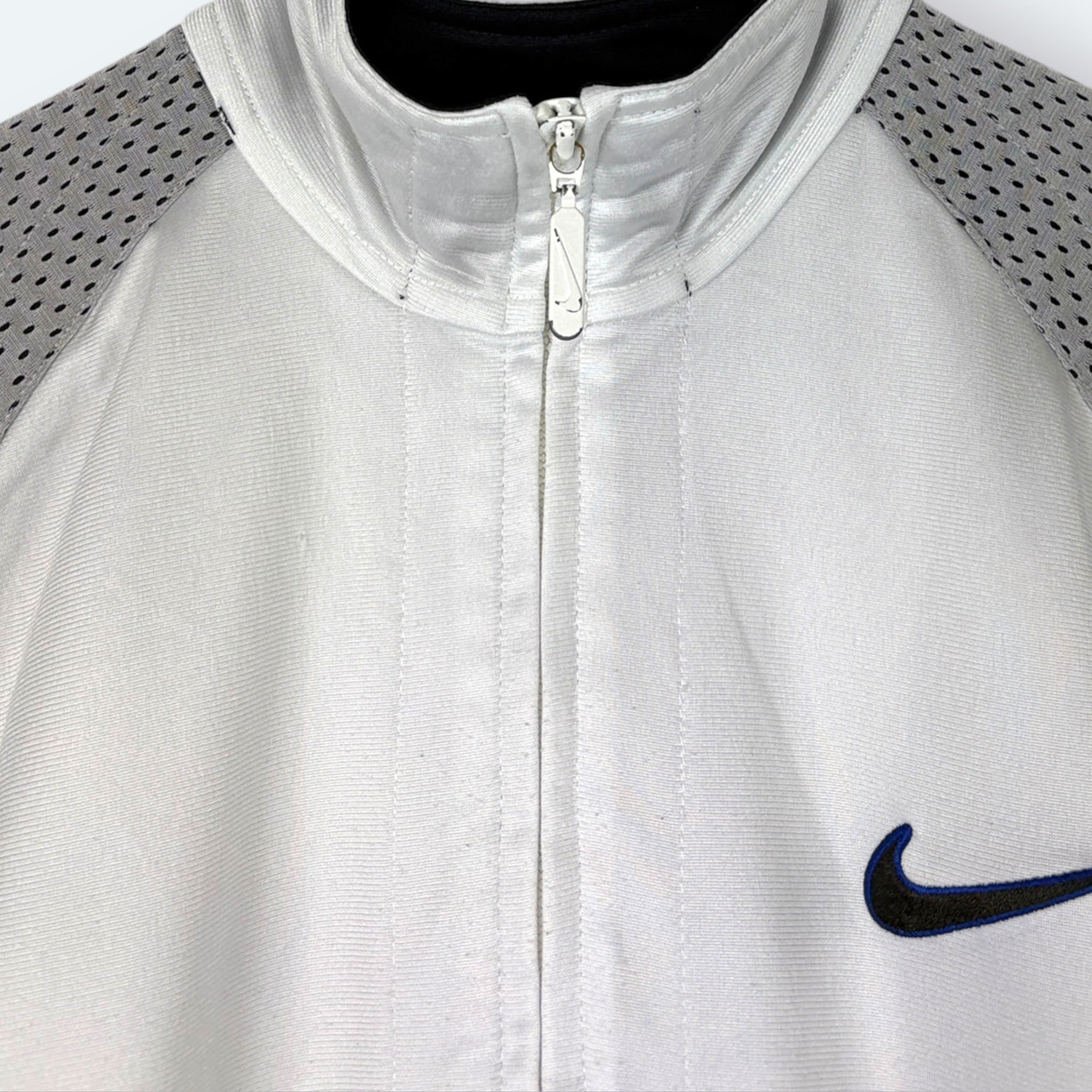 Nike Vintage Trainingsjacke Weiß S – Foto 3