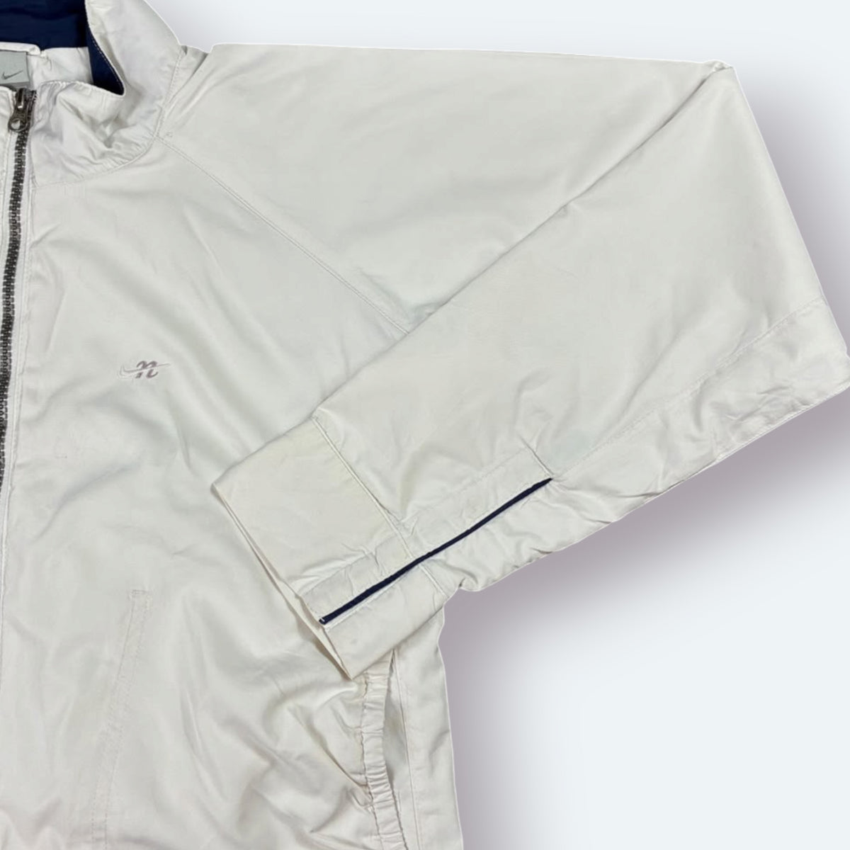 Nike Vintage Trainingsjacke Weiß S – Foto 7