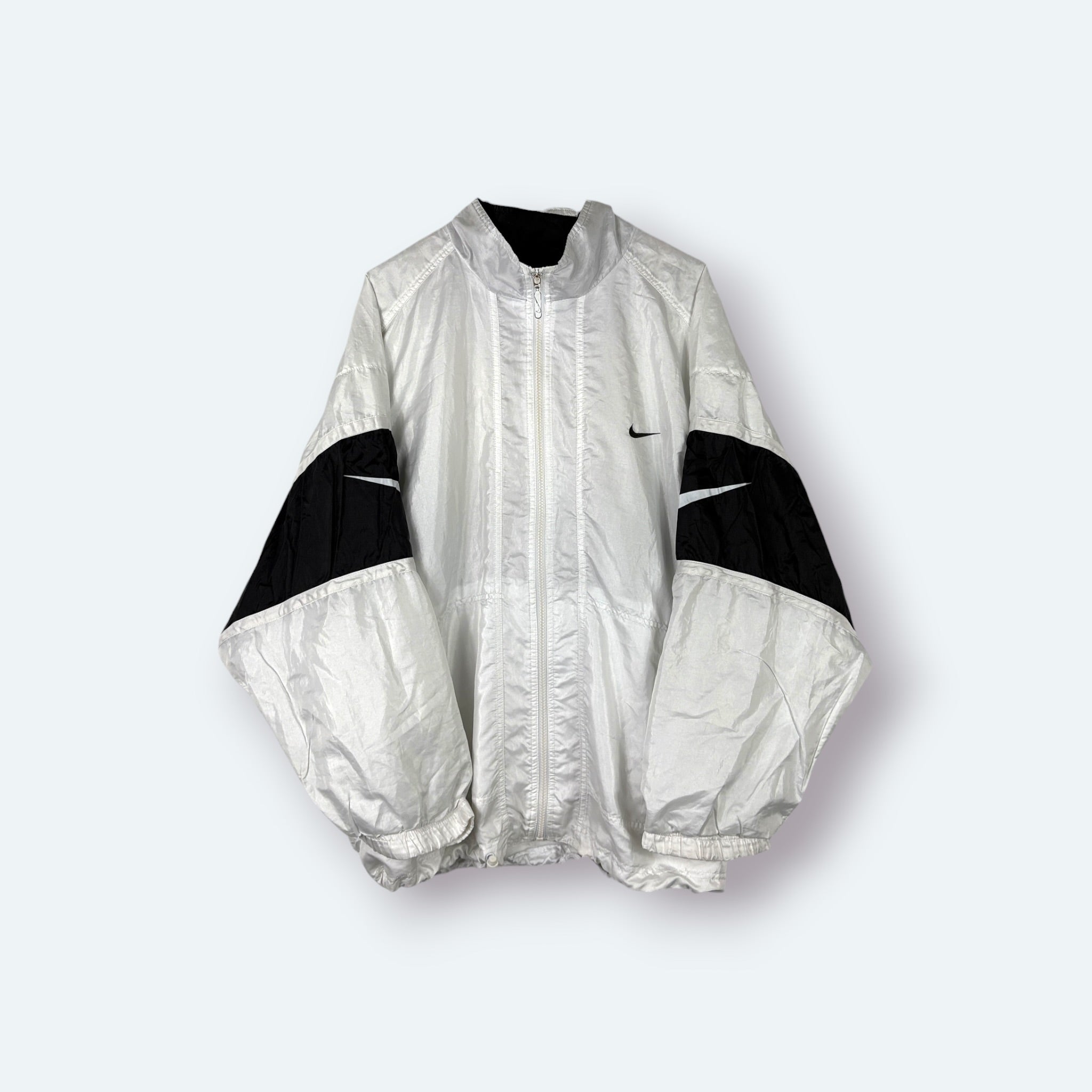 Nike Vintage Trainingsjacke Weiß XL