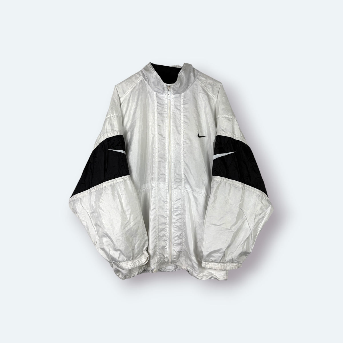 Nike Vintage Trainingsjacke Weiß XL
