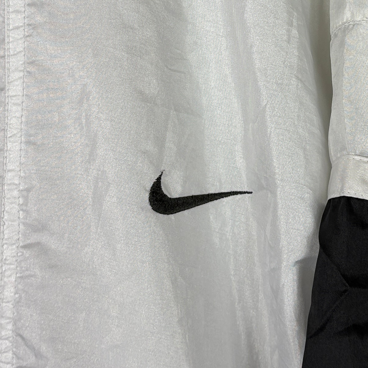 Nike Vintage Trainingsjacke Weiß XL – Foto 2