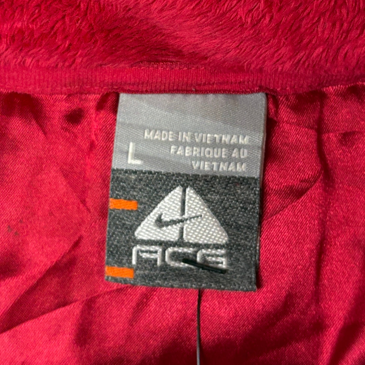 Nike Vintage Weste Rot L – Foto 4
