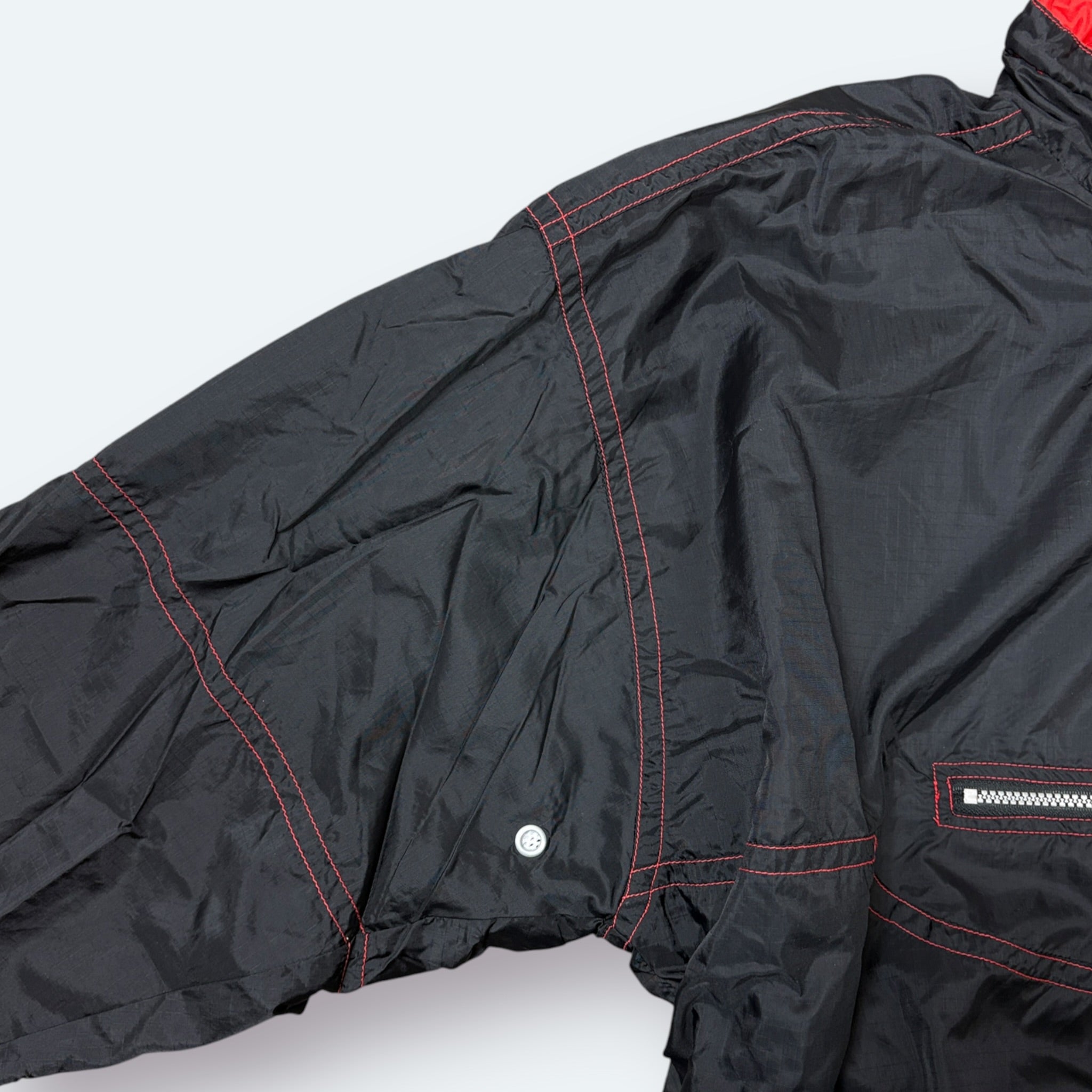 Nike Vintage Windbreaker Schwarz L – Foto 5