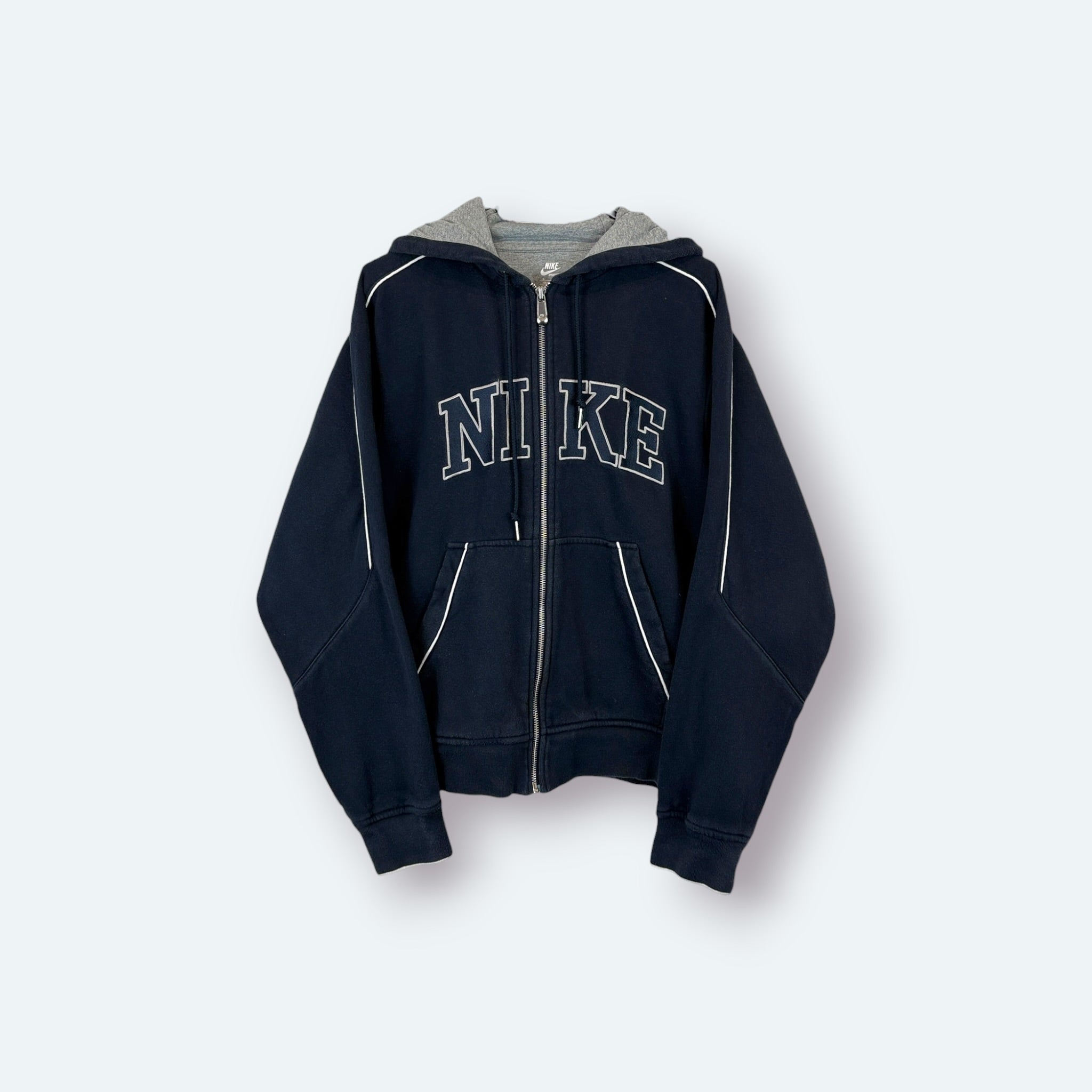 Nike Vintage Zip Hoodie Blau S