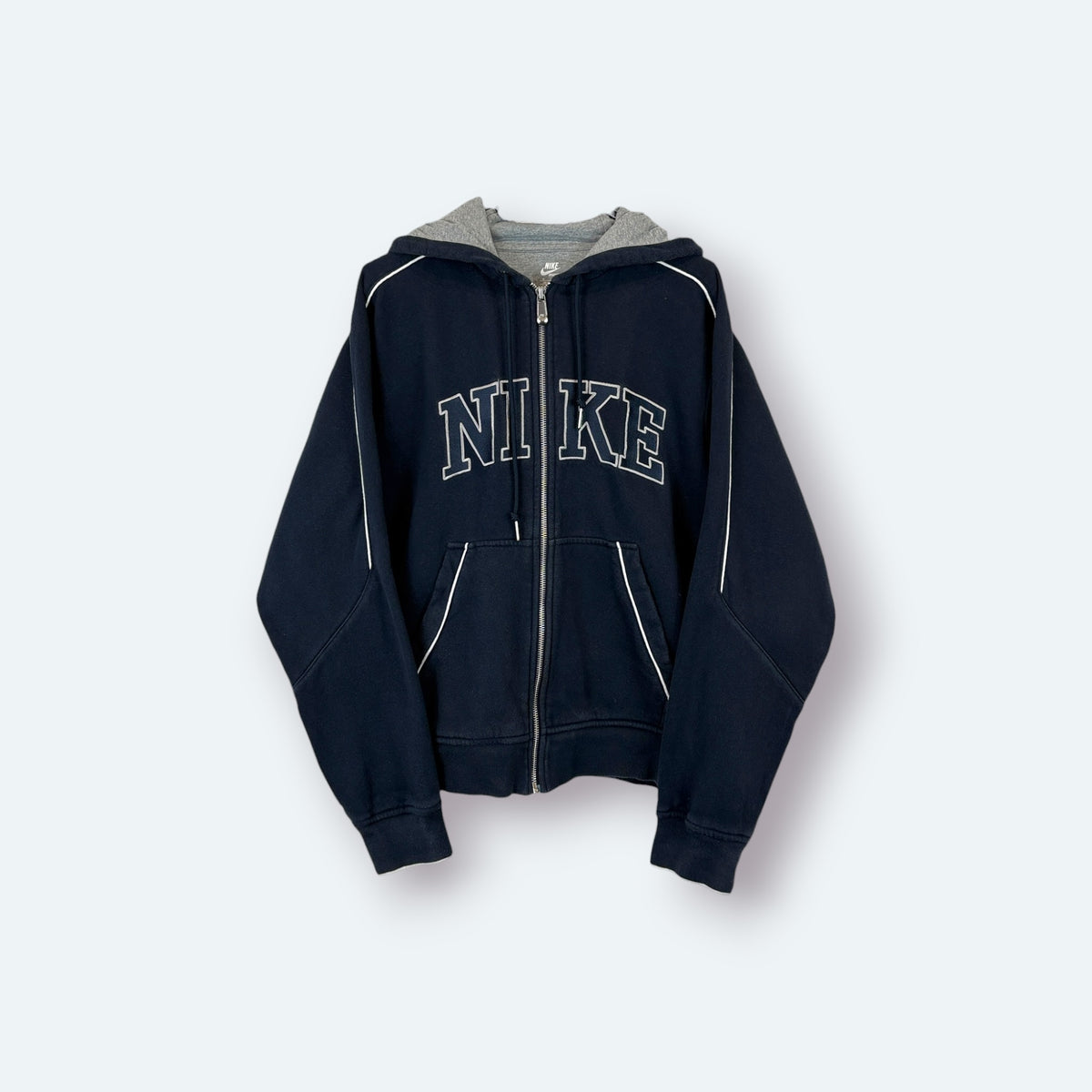 Nike Vintage Zip Hoodie Blau S