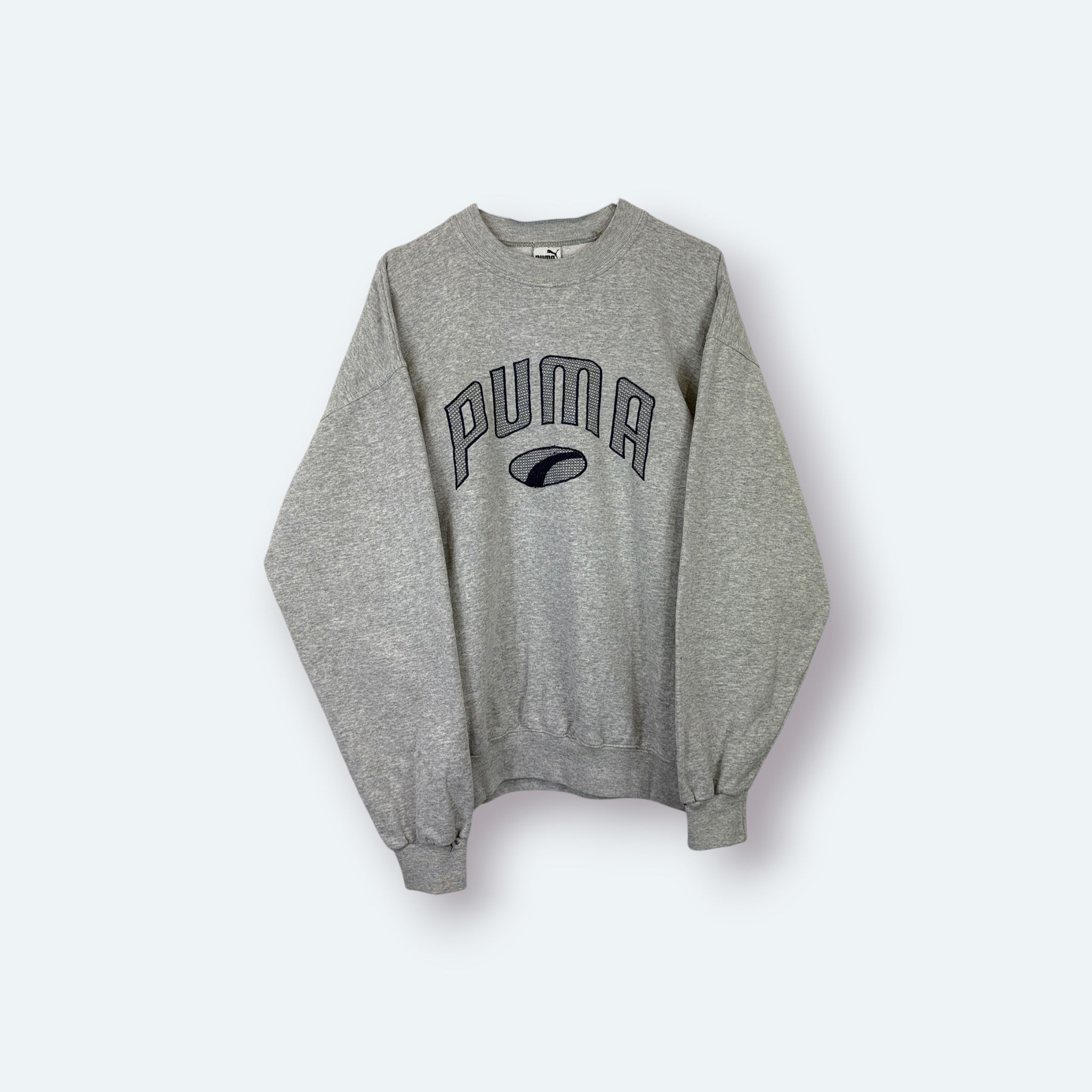 Puma Vintage Sweater Logo Grau M