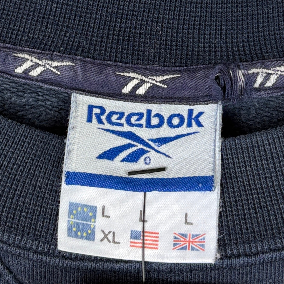 Reebok Vintage Sweater Blau XL – Foto 6