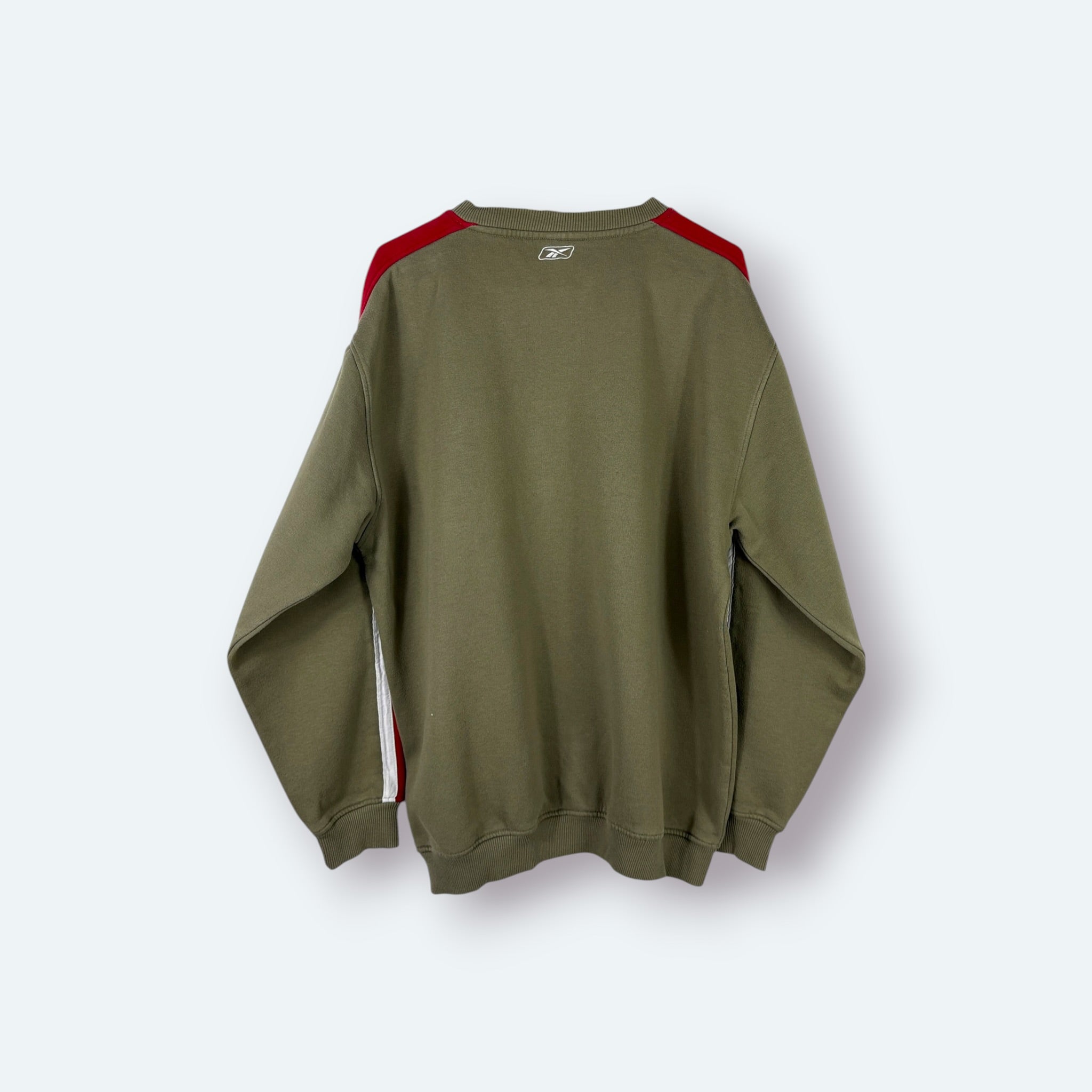 Reebok Vintage Sweater Streifen Grün M – Foto 6