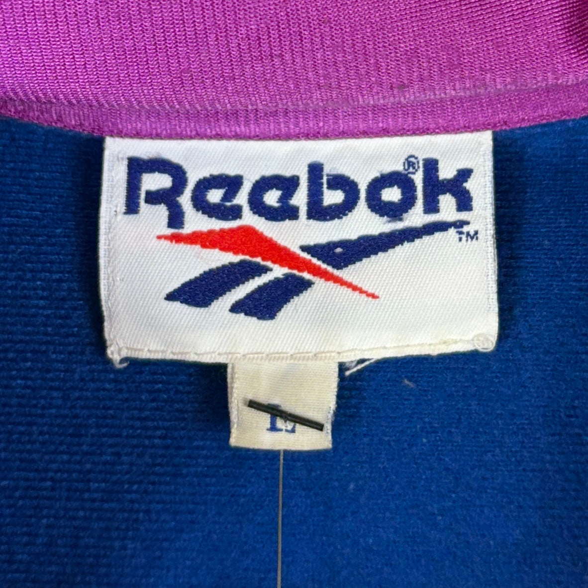 Reebok Vintage Trainingsjacke Colorblock Pink L – Foto 6