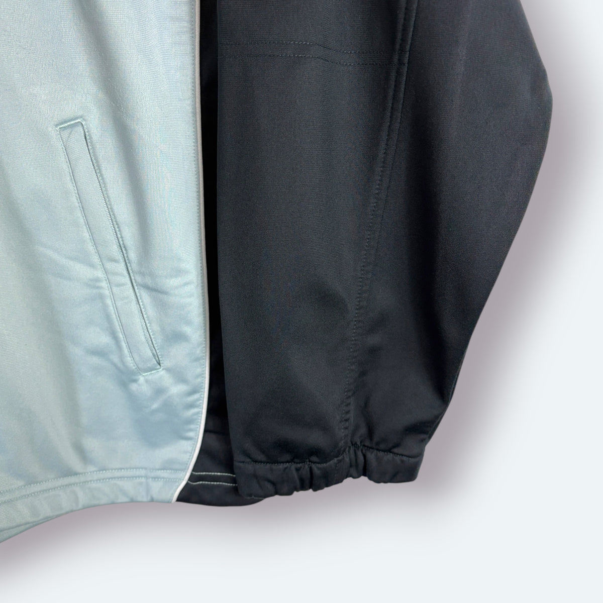 Reebok Vintage Trainingsjacke Grau Schwarz XL – Foto 3