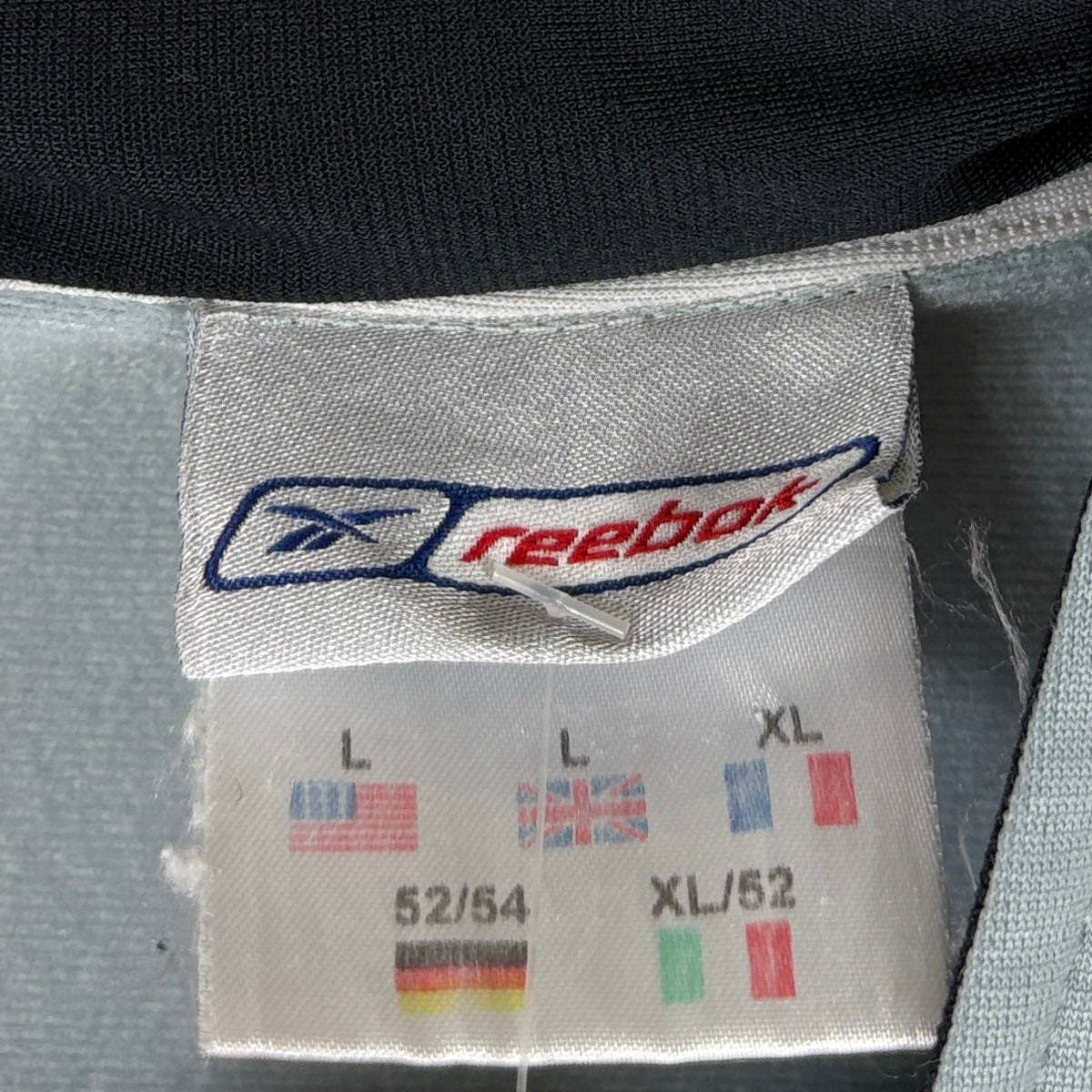 Reebok Vintage Trainingsjacke Grau Schwarz XL – Foto 6