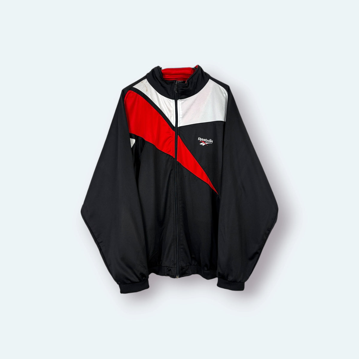 Reebok Vintage Trainingsjacke Rot L