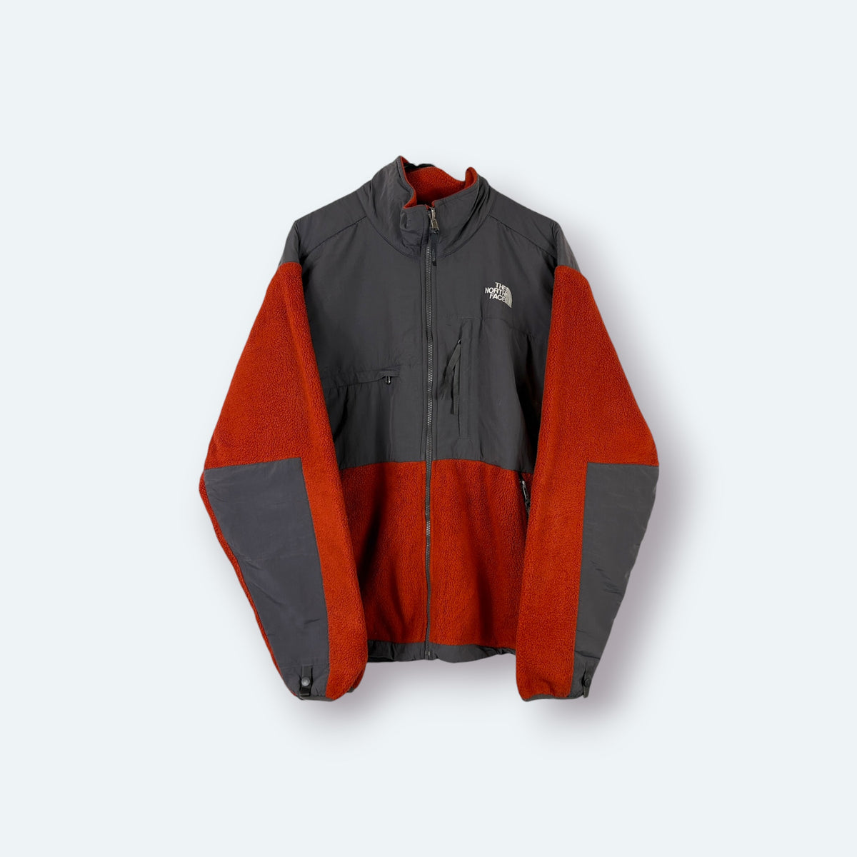 The North Face Vintage Fleece Jacke Orange M