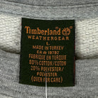 Timberland Vintage Sweater Big Logo Grau L – Foto 5