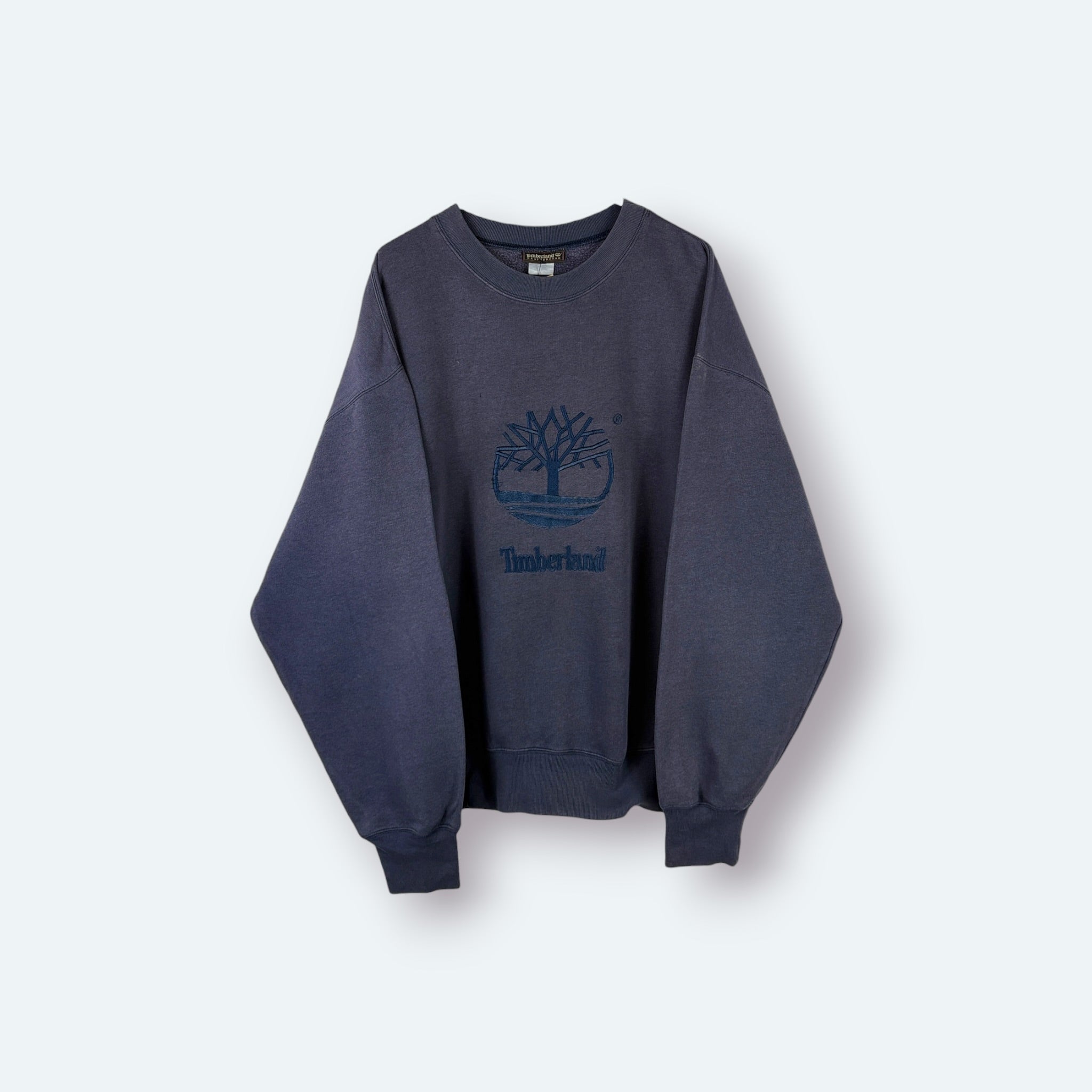 Timberland Vintage Sweater Logo Blau L