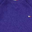 Tommy Hilfiger Vintage Strickpullover Lila S – Foto 2
