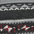 Vintage Vintage Strickpullover Geometrisch Grau XL – Foto 2