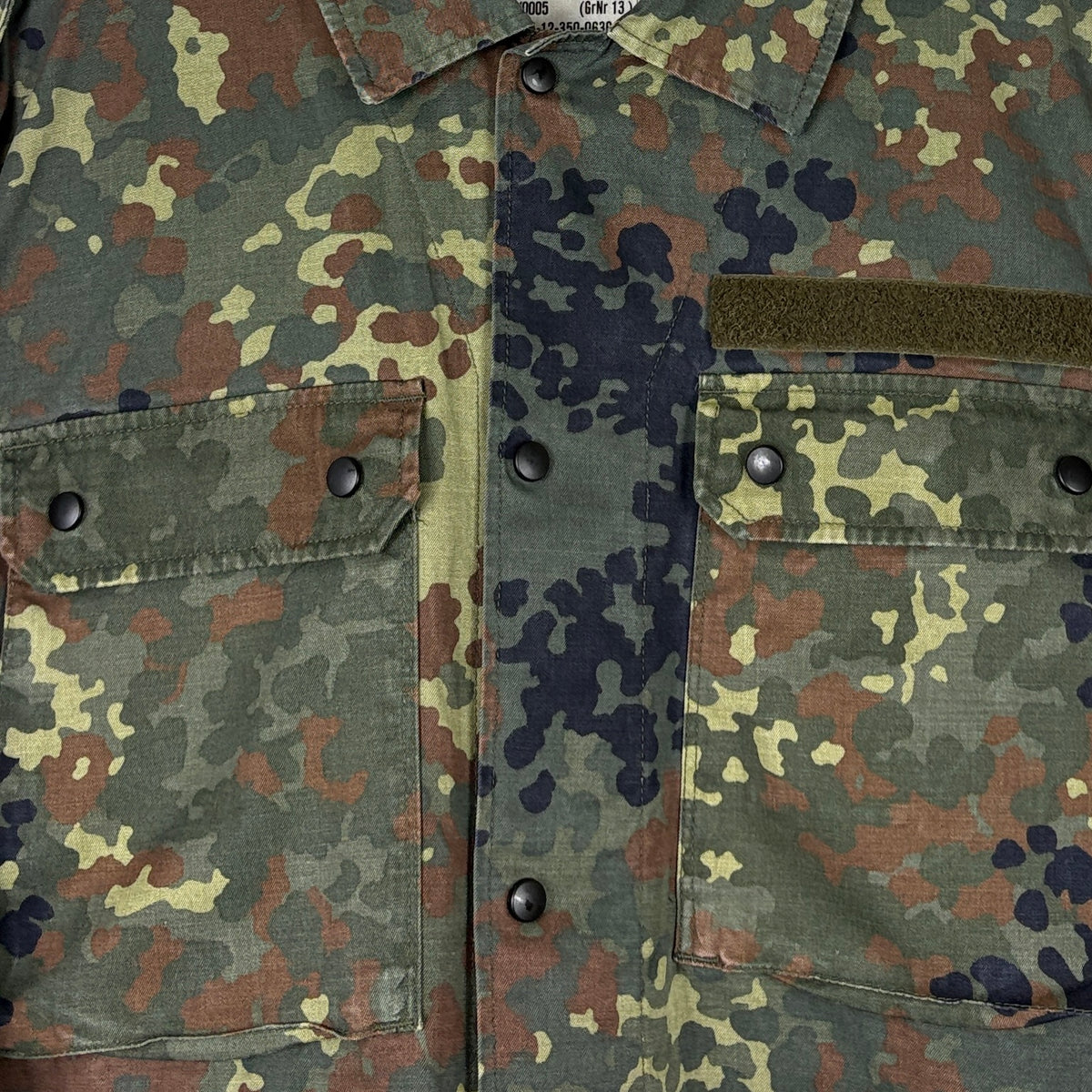 Wahler Vintage Feldbluse Camouflage Grün XL – Foto 2