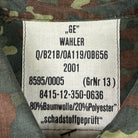 Wahler Vintage Feldbluse Camouflage Grün XL – Foto 3