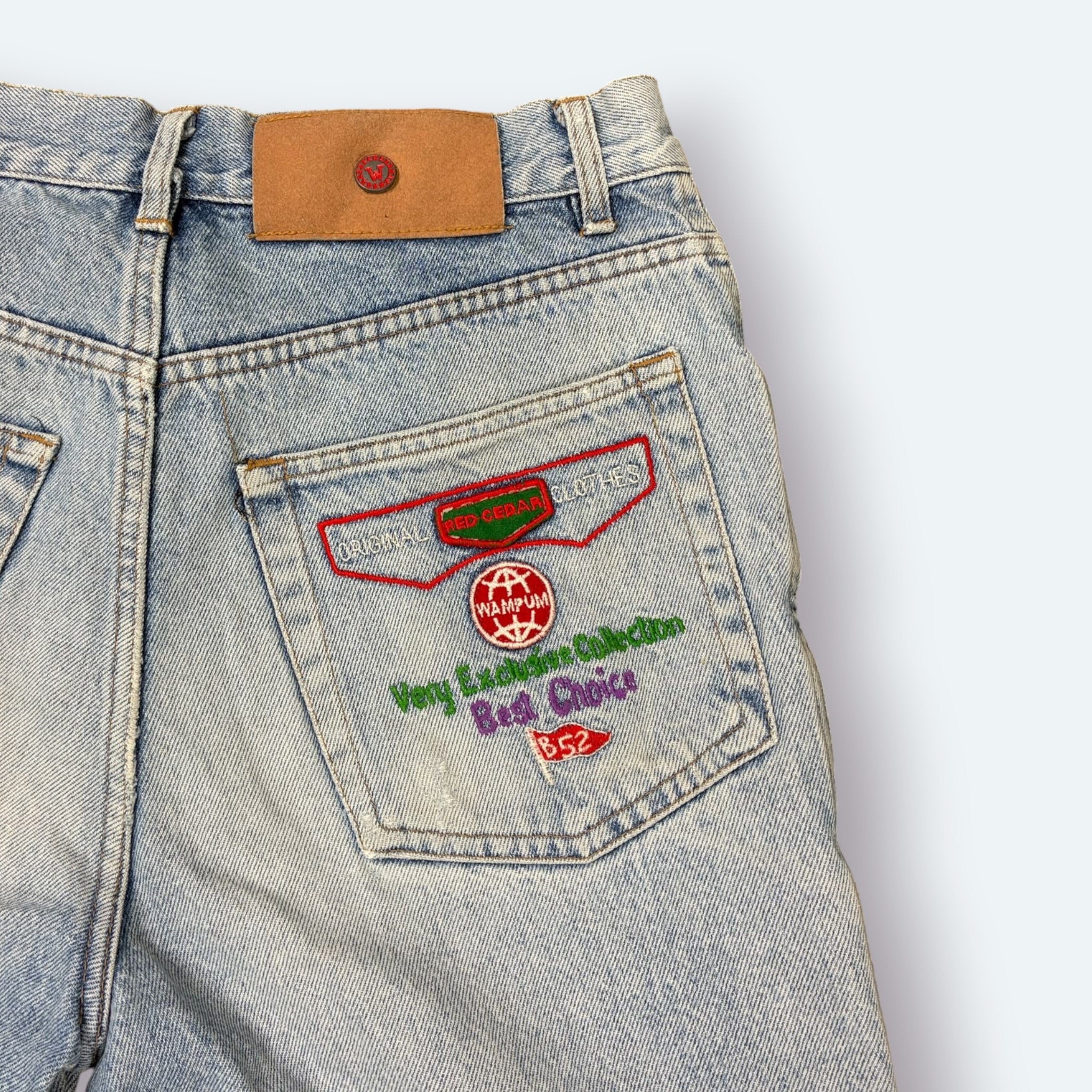 Wampum Vintage Jeans Hellblau 48 – Foto 5