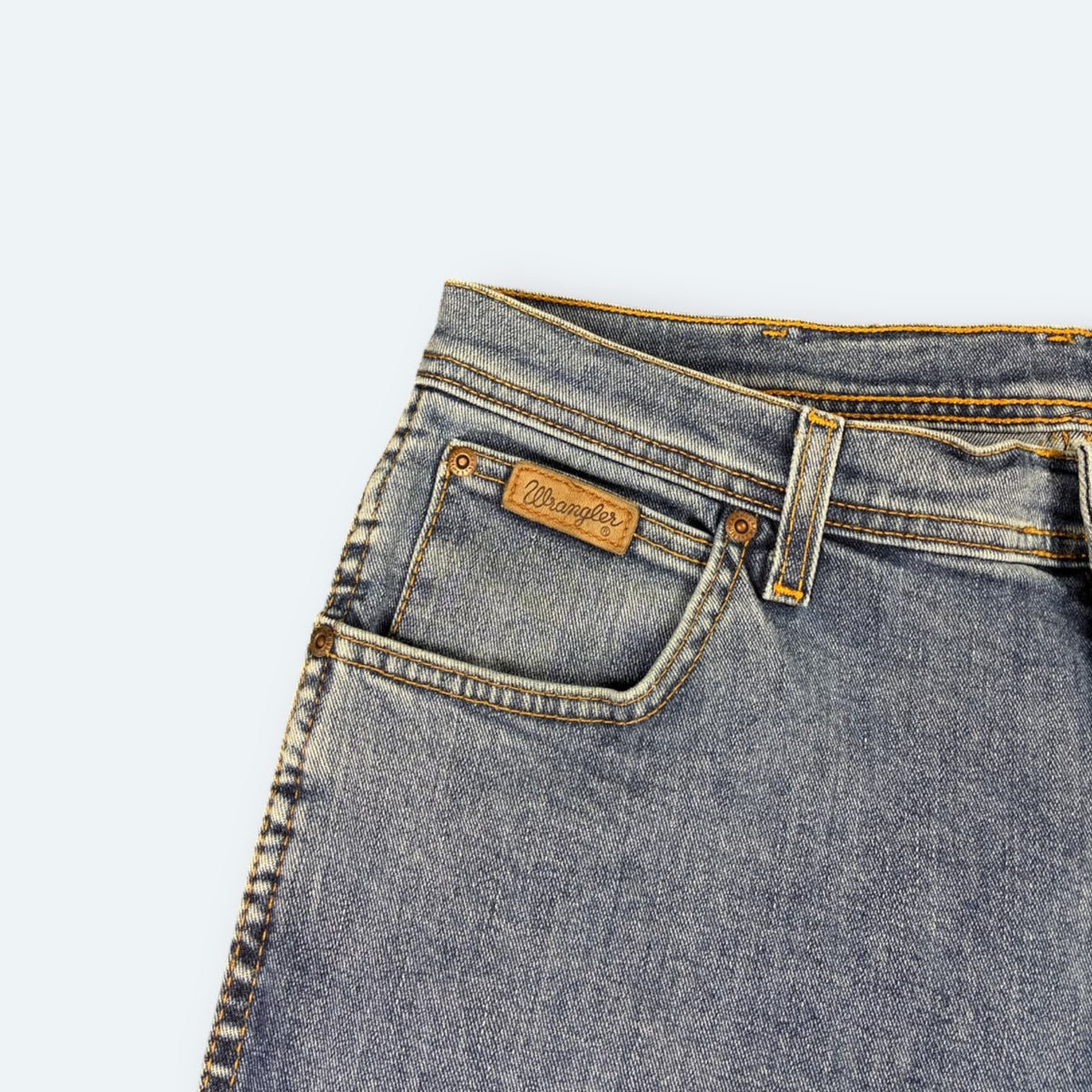 Wrangler Vintage Jeans Blau W34/L34 – Foto 6