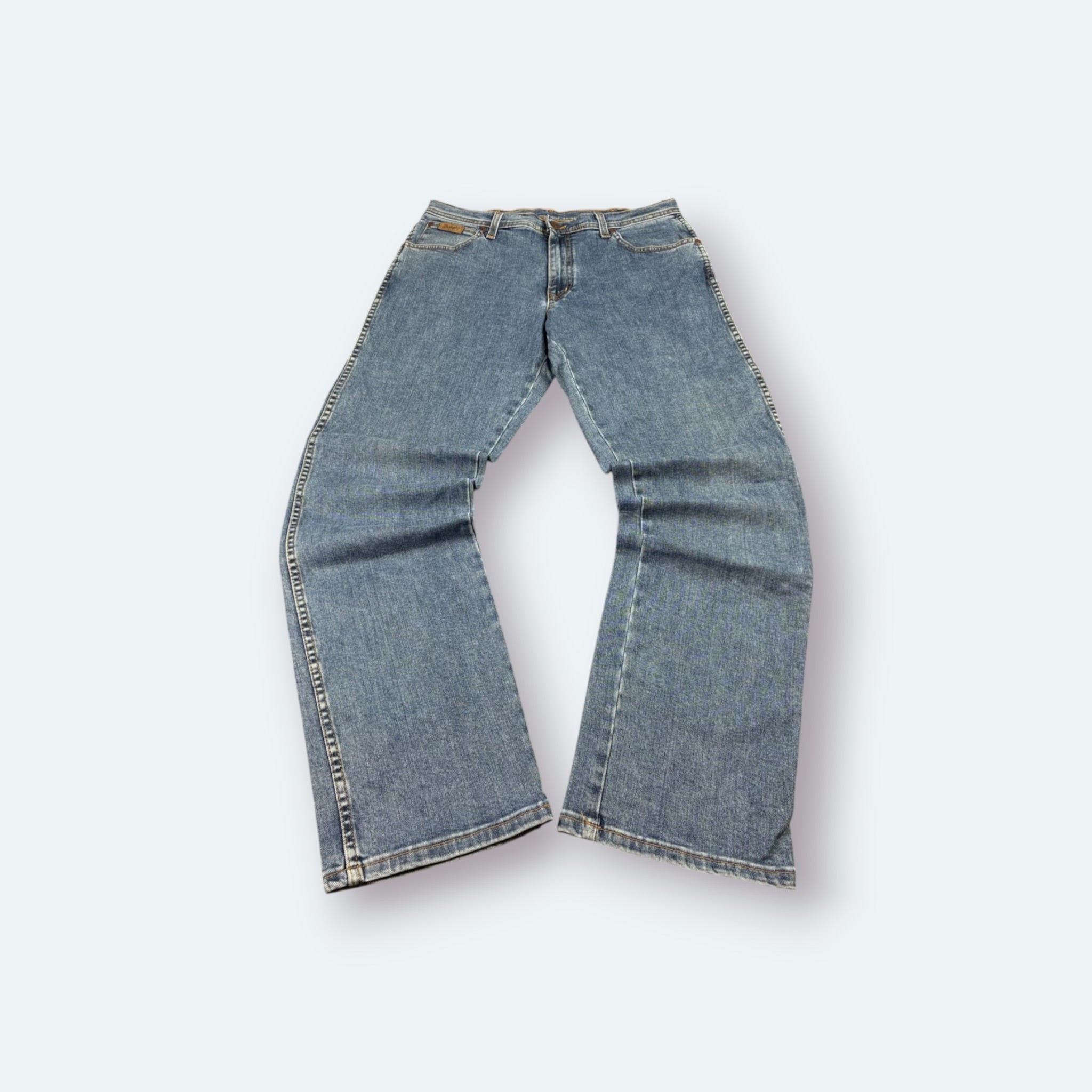 Wrangler Vintage Jeans Blau W34/L34 – Foto 7